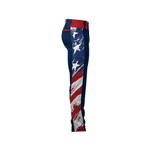 Wholesale Custom Adults Men's Baseball Softball Printed Pants <b>Plus</b> <b>Size</b> Breathable Anti-Bacterial <b>Mesh</b> Sportswear 100% Polyester - Product Image 3