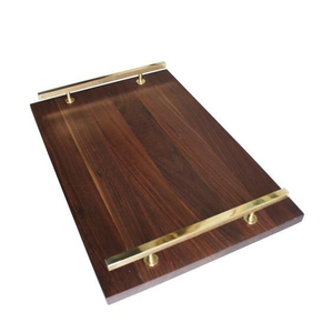 Bandejas de Madera para Guardar Objetos Navideños, Decoración de Mesa, para el Hogar, Fiestas, Bodas, Hechas a Mano, Color Personalizado - Product Image 4