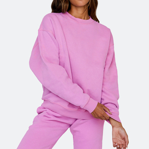 ladies long sleeve sweatshirts comfortable casual wear women casual <b>fleece</b> sweatshirts warm daily outfit ladies streetwear - Product Image 1