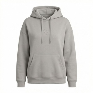Plain Pullover Hoodies Ladies Hooded <b>Tops</b> Casual <b>Thermal</b> Customized High Quality Women Apparel Sweatshirts Outerwear - Product Image 1