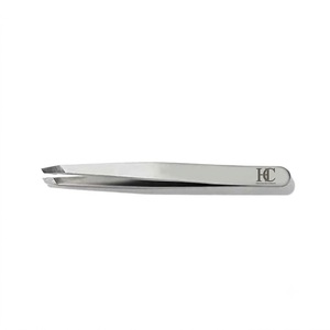 Pinzas Profesionales para Cejas con Logotipo Personalizado, Punta Puntiaguda, Acero Inoxidable, Ligeras, Duraderas y Ecológicas para Depilación de Cejas - Product Image 1