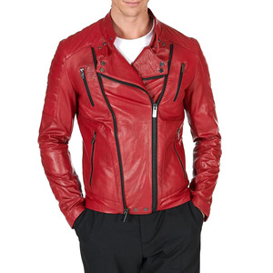 Wholesale Customized Design Original Cowhide Men's Genuine <b>Leather</b> <b>Jacket</b> /2026 <b>Leather</b> <b>Jackets</b> - Product Image 4
