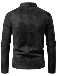 Premium <b>Mens</b> <b>Leather</b> <b>Jacket</b> Classic Elegant Genuine <b>Leather</b> Stylish Winter Fashion Essential - Product Image 5