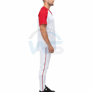 Nouvel arrivage, meilleur prix, uniforme de baseball respirant en polyester, haute qualité, pour hommes adultes, en vente en ligne - Product Image 3