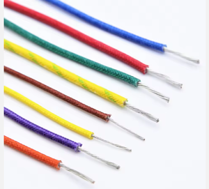 Cable de Cobre Estañado Resistente a Altas Temperaturas, Trenzado con Fibra de Vidrio y Revestimiento de Silicona, 600V, para Cableado de Equipos de Calefacción - Product Image 5