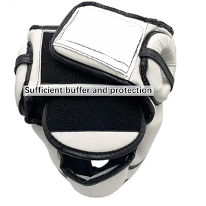 Casques de boxe en cuir PU pour l'entraînement et le sparring, équipement de protection pour les arts martiaux - Product Image 2