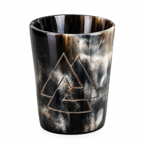 Vaso Rústico de Cuerno de Búfalo Natural Ecológico Hecho a Mano para Cerveza y Whisky de REHMAN CRAFT Uttar Pradesh - Product Image 6