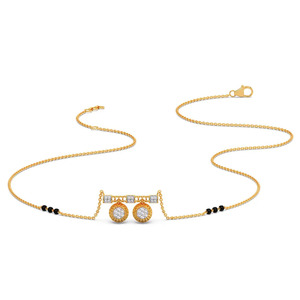 Collar con Colgante Geométrico de Doble Disco y Diamante Cuadrado con Diseño Calado - Product Image 4