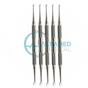 Juego de 5 Elevadores Periósteicos Dentales Premium Molt 4, Instrumentos Quirúrgicos Orales de Doble Extremo, Cureta Ósea, Kit de Instrumentos Quirúrgicos Periodontales - Product Image 5