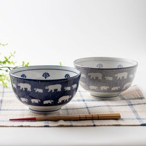 Juego de Tazones de Cerámica Hechos a Mano, Bonitos y de Alta Calidad para Servir Comida, Vajilla para la Cena - Product Image 2