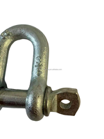 Manilles forgées en acier allié 9.5T 12T 13.5T 17T 25T 35T, type US, avec goupille à vis amovible, métriques et impériales, matériel de levage et de gréage