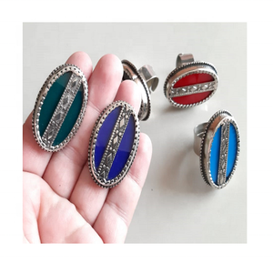 Bagues Kuchi tribales de bonne qualité faites à la main, en argent allemand, vente en gros, offre spéciale - Product Image 3