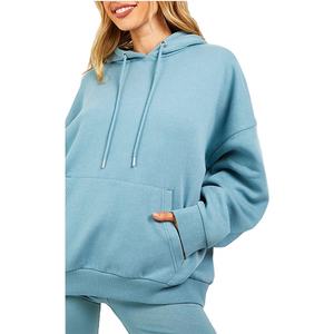 Nueva Llegada: Conjunto Deportivo de 2 Piezas para Mujer, Sudadera Oversize y Leggings Ajustados con Cordón, a la Moda - Product Image 4