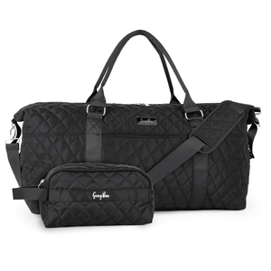 Borsa da viaggio grande da donna con tracolla regolabile, tasca impermeabile, borsa sportiva resistente per palestra, viaggi, weekend, ospedale - Product Image 1