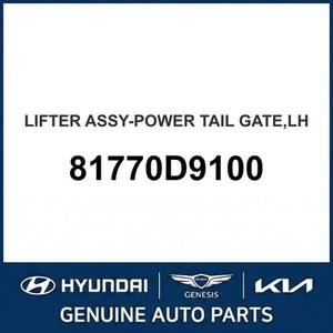 Repuestos y Accesorios para Autos y Camionetas Sportage Nuevo Otro Lado Izquierdo 81770D9100 - Product Image 1