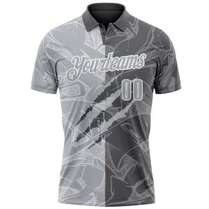 Professional Sports Club Polo Shirt OEM Manufacturer Custom Artwork Performance Fabric Private <b>Label</b> Wholesale Teamwear - Product Image 2