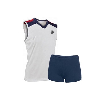 Sublimación personalizada secado rápido transpirable 100% poliéster 240g uniformes de voleibol OEM directo de fábrica al por mayor pedido de equipo a granel - Product Image 3