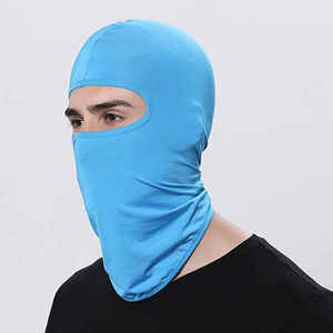 Balaclava avec impression numérique personnalisée, protection intégrale du visage, design masque de ski, pour usage extérieur, unisexe. - Product Image 1