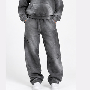 Conjunto Deportivo para Mujer al por Mayor, Personalizado, con Efecto Deslavado, Sudadera con Capucha y Pantalones Jogger, Transpirable, Premium, Informal - Product Image 4