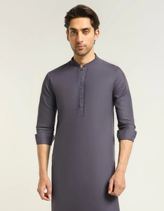 Elegante Shalwar Kameez Tradicional Indio de Algodón de Alta Calidad para Hombre |   Ropa para Fiestas y Eventos de Boda Sin Arrugas - Product Image 2