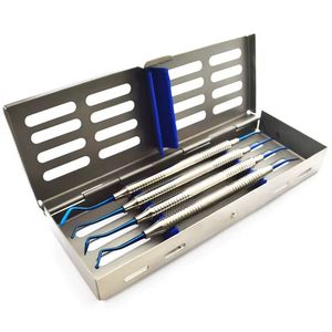 Manual Dental Composite Instruments Stainless Steel Blue Coated Reusable Complete Set Restorative Hollow Handle - Product Image 4