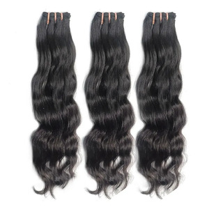 Cheveux en vrac pour tressage, cheveux humains bouclés crépus en vrac, cheveux au crochet pour femmes noires, tresses sans trame, 100 grammes par paquet, noir naturel - Product Image 1
