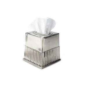 Boîte à mouchoirs en argent plaqué, décoration de table, nouveau design moderne, conteneur décoratif pour la maison, article de luxe, qualité fabuleuse - Product Image 6