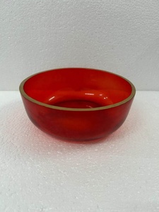 Colección Artesanal: Frutero de Resina Rosa Ecológico, Moderno y de Lujo con Cuchara y Tazones Pequeños para Fiestas - Product Image 3
