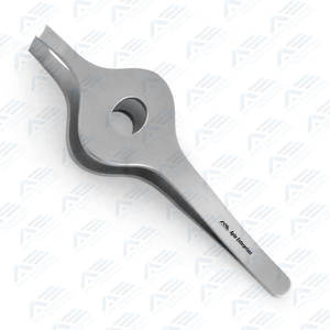 Pince à épiler personnalisée en acier inoxydable pince à sourcils inclinée pince à sourcils inclinée Instruments de beauté Outils de soins de beauté - Product Image 5