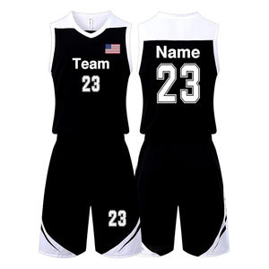 Vêtements de sport de basket-ball en polyester à séchage rapide pour hommes Uniformes et ensembles de sport en gros avec design imprimé par sublimation BSCI - Product Image 3
