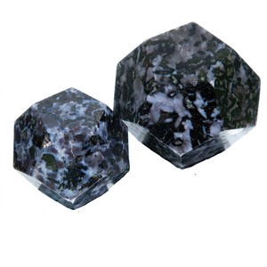 High Quality Indigo Gabbro jasper Stone Dodecahedron Crystal Natural Reiki Healing Crystal Gemstone <b>Trophy</b> Crystal Wholesaler - Product Image 2
