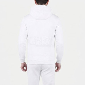 Ensemble de jogging pour homme, hiver, à capuche, uni, tissu respirant de poids moyen, décontracté, pour l'entraînement, la course à pied, la salle de sport, deux pièces - Product Image 3
