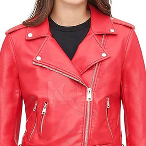 เสื้อแจ็คเก็ตหนังผู้หญิงแบบนุ่ม รุ่นปี 2026 แบบกลับด้านได้ สำหรับฤดูหนาว ปิดด้วยซิป คุณภาพสูง ดีไซน์ทันสมัย เหมาะสำหรับใส่ในชีวิตประจำวัน - Product Image 6