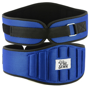 Ceinture de soutien lombaire respirante en maille VIBE SEWN avec boucle réglable unisexe pour l'entraînement musculaire, la musculation et le soulagement des douleurs dorsales - Product Image 3