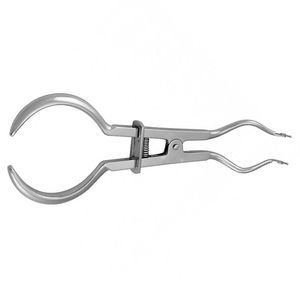 Pinzas de Goma para Ortodoncia Kaamir Instruments, Porta Pinzas Dentales de Acero Inoxidable, Instrumento Dental Profesional KI-RDF-05 - Product Image 5