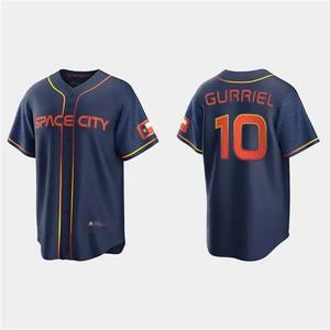 Nuevo Logotipo, Camisetas de Béisbol Personalizadas al por Mayor, Uniformes Deportivos con Cuello en V para Hombre, Sublimación - Product Image 2