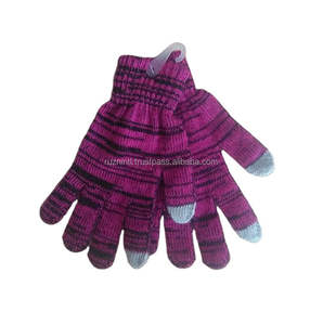 Gants en tricot d'hiver tendance pour la protection contre le froid en extérieur avec un design tendance et un confort quotidien - Product Image 6