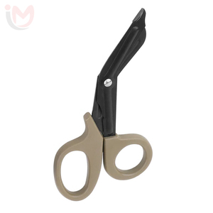 Tijeras Quirúrgicas IMANS ENTERPRISES, Acero Inoxidable, Hojas Negras, Mangos Beige, Operación Manual, IE-TS-0070, Uso Quirúrgico - Product Image 4