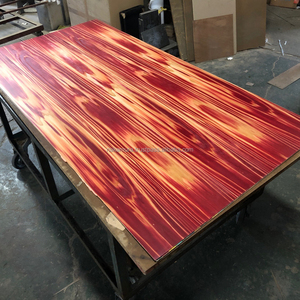 Contrachapado decorativo IRODORITAI de cedro rojo teñido, con revestimiento de uretano para uso interior. - Product Image 2