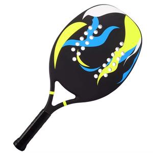 Raquette de padel professionnelle de haute qualité 2026 avec filet en nylon en fibre de carbone, design léger - Options personnalisables - Product Image 6