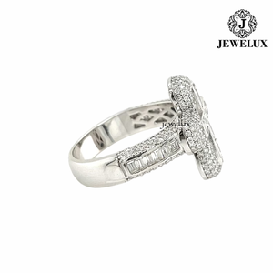 Export Quality Trendy Unisex 925 <b>Silver</b> IGI Certified Luxury <b>Ring</b> for Daily Engagement Anniversary Wear Bulk Quantity Available - Product Image 3