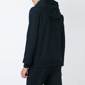 High End Men's Heavyweight <b>Zip</b> Front Hoodie Washed Cotton Feel Fashion Tracksuit Custom Production OEM ODM Available - Product Image 2