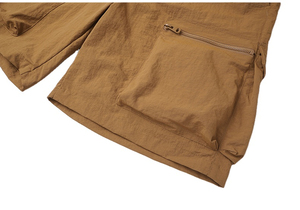 Pantalones Cortos Deportivos de Nailon de Alta Calidad con Cordón Ajustable y Logotipo Bordado para Hombre, Estilo Urbano para Verano - Product Image 5