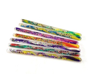 Varita de brillo sensorial multicolor de 29,5 cm para aliviar el estrés educativo para varita mágica para niños - Product Image 5