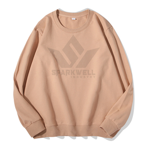 เสื้อฮู้ดสีเขียวมะกอกแบบยูนิเซ็กซ์ ทรงหลวม พิมพ์ลายตัวอักษร แขนยาว สวมใส่สบาย ผลิตจากผ้าฝ้ายเฟรนช์เทอร์รี่ 100% เนื้อนุ่ม - Product Image 5