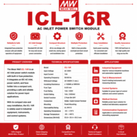 Nouveau module limiteur de courant de démarrage AC série ICL-16, conforme EPR, certifié CE, ICL-16R, en stock dans l'entrepôt