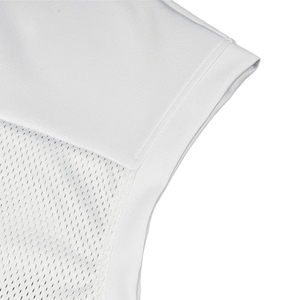 T-shirts sans manches en jersey maille ample et court pour hommes, de haute qualité, coupe oversize, tricotés, personnalisables, style streetwear, impression sérigraphique - Product Image 5