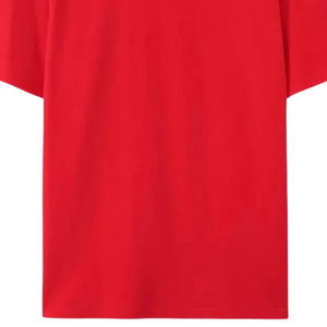 Camiseta de algodón de manga corta con cuello redondo informal para hombre, ligera, transpirable, de corte regular, básica - Product Image 3