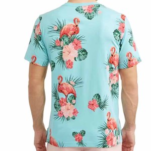 Camiseta Urbana con Estampado Gráfico, Cuello Redondo, Algodón Suave, Manga Corta, Estilo Holgado, Ropa Cómoda y a la Moda - Product Image 3