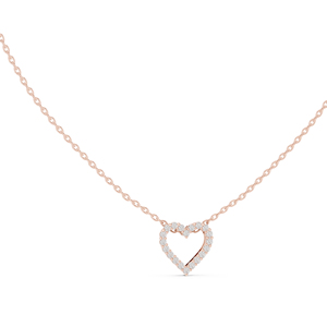 Colgante de Diamante Redondo Cultivado en Laboratorio en Oro Blanco de 14K para Mujer |   Ropa de Novia |   Diamante Cultivado Nuevo - Product Image 5